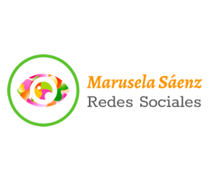 Logo cabecera transparente Marusela Sáenz Redes Sociales